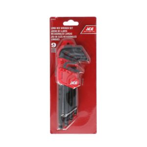 Ace 9-Piece Long Hex Wrench Set Ace 9-Piece Long Hex Wrench Set